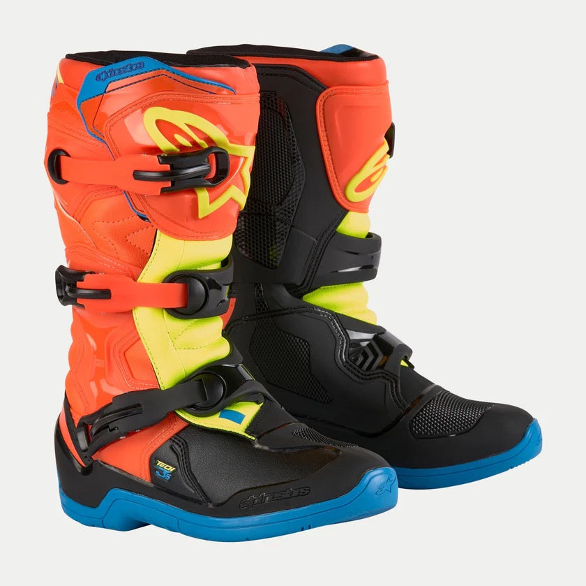 Alpinestar mx laarzen Tech 3s jeugd wit / zwart