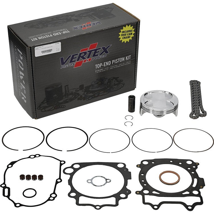 Vertex top end zuiger kit Yamaha YZ 450F '20-22 & WR 450F '21-23 & Fantic XXF/XEF 450 '21-22 / Meerdere maten