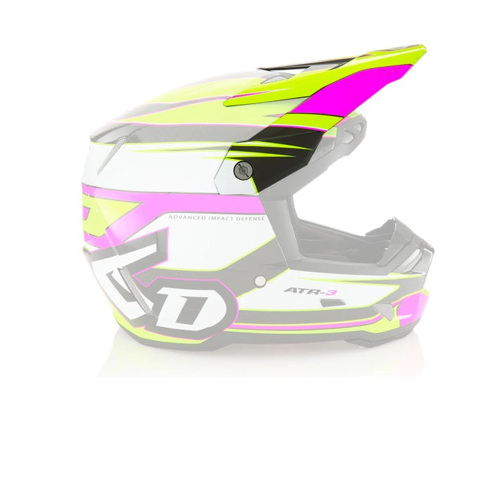 6D Helmet ATR-3 Visor Solid / meerdere kleuren