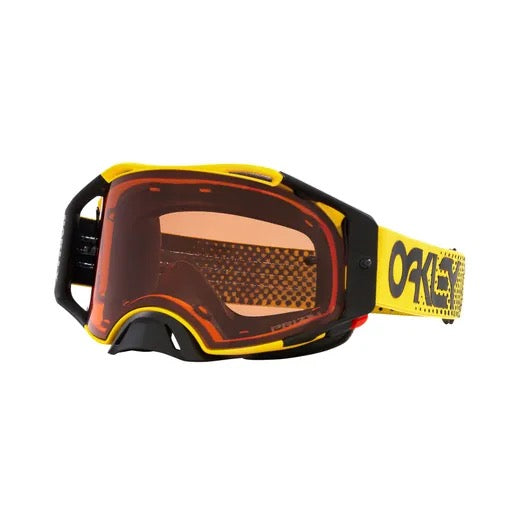 Oakley Airbrake MX Moto Yellow B1B – Prizm Bronze