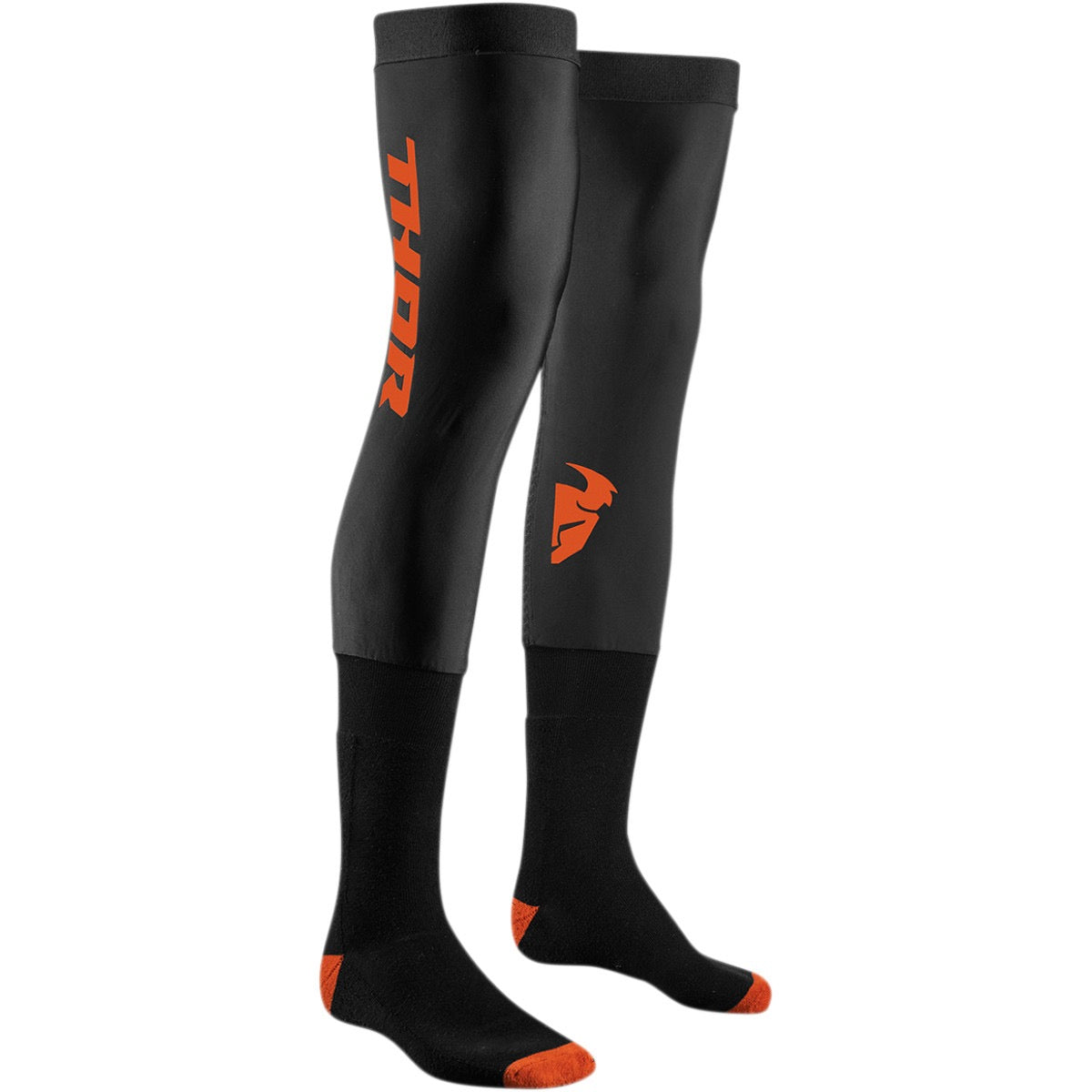 Thor S8 Knee Brace Socks Black/Red Size L/XL