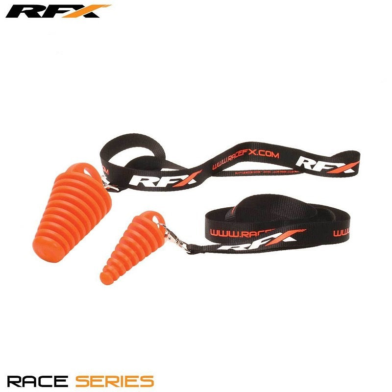 RFX Uitlaatplug 2 takt oranje incl. Lanyard