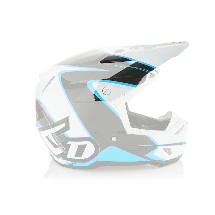 6D Helmet ATR-3 Visor Solid / meerdere kleuren