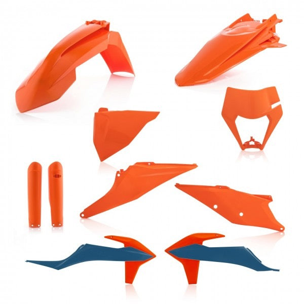 Cycra-Kunststoffbausatz / mit Scheinwerferkunststoff KTM EXC/EXC-F 250/300/350/450/500 / 20-23 / Mehrere Farben