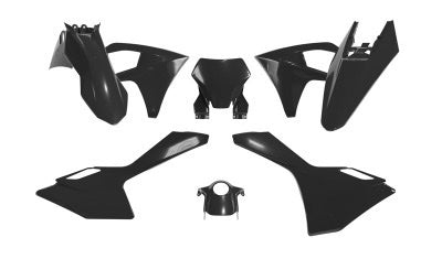 Racetech plastic kit Zwart GasGas MC 125/250 '24-25 & MC-F 250/350/450 24-25