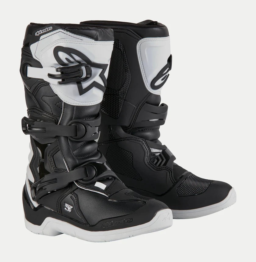Alpinestar mx laarzen Tech 3s jeugd wit / zwart