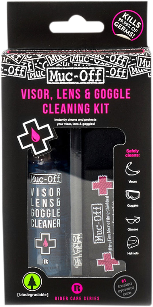 MUC-OFF Visor, Lens cleaning kit V2
