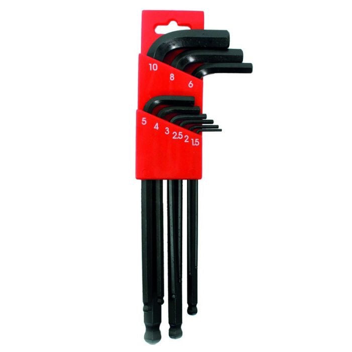 TMV Hex sleutel Set 9 PCS (1,5=> 10)