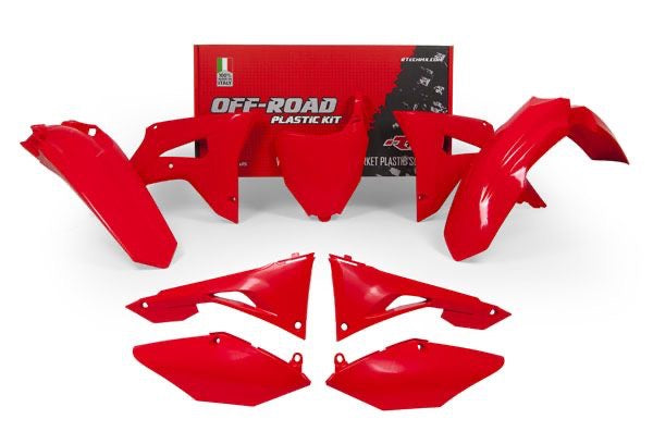 Racetech plastic kit Rood Honda CRF 250R 18-21 & CRF 450R 17-20