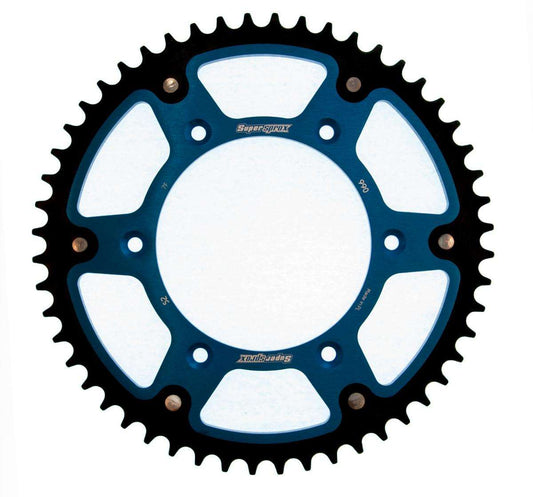 Supersprox steel/aluminum rear sprocket blue - KTM / GasGas / Husqvarna