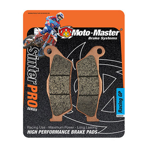 MotoMaster remblokken - Voorzijde - Racing GP - KTM / GasGas / Husaberg / Husqvarna / Sherco / Stark Varg / TM / Triumph