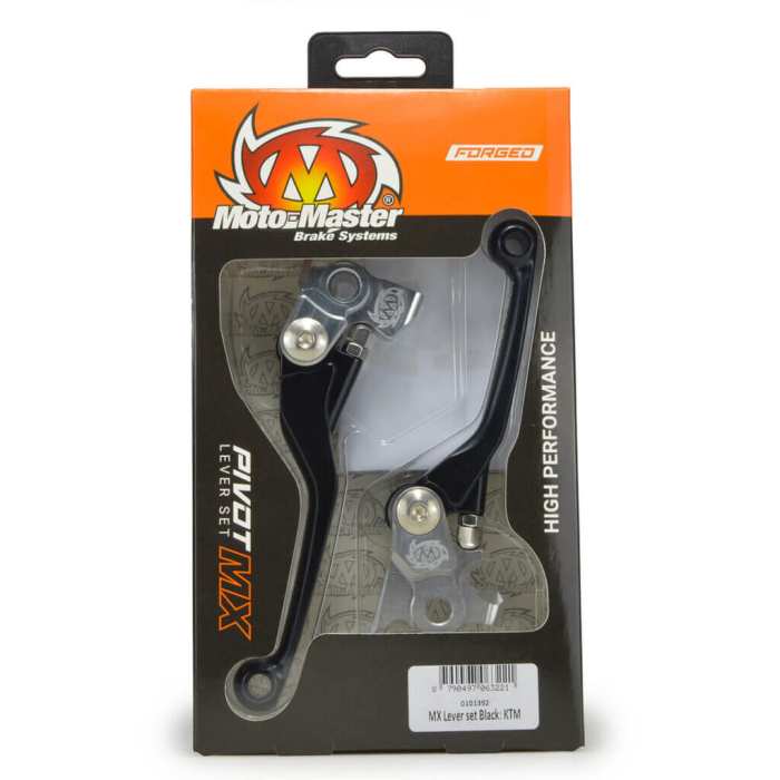 MotoMaster 0101362 Rem en koppelingshendel set zwart - Kawasaki (2019-)