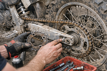 Wanneer moet je motorcross onderdelen vervangen?