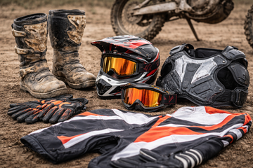 Welke motorcross uitrusting is écht onmisbaar?