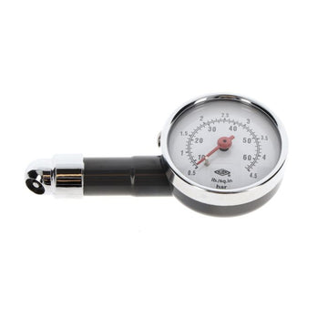 TMV Tire Pressure Gauge Gray Paint 60PSI - 4.5 Bar Max.