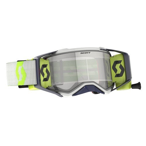 Scott Prospect Motocross-Brille WFS rollt in Grau / Fluorgelb