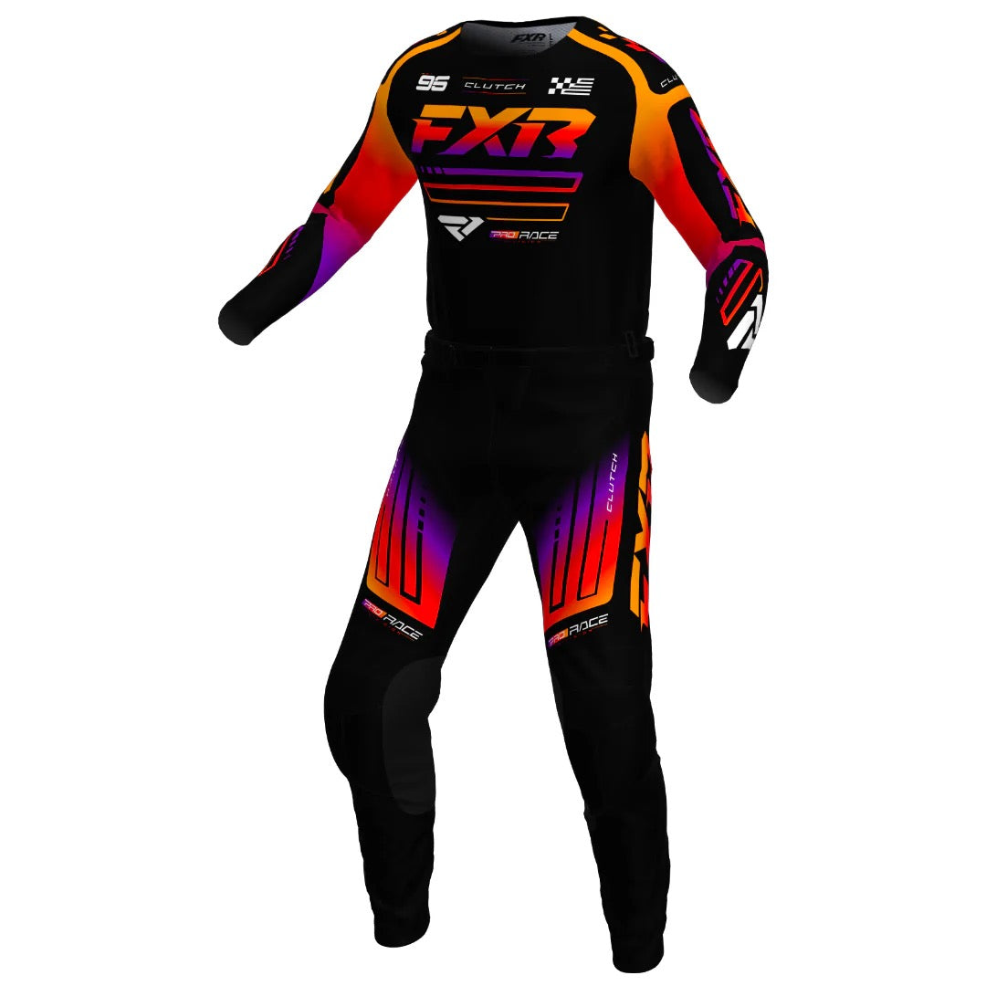 FXR Clutch cross pak - Black/Spectrum (2025)
