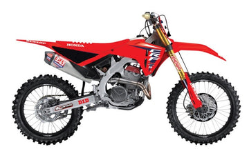 D'Cor Graphic Kit CRF250 25-26 HRC Honda BLACK Background