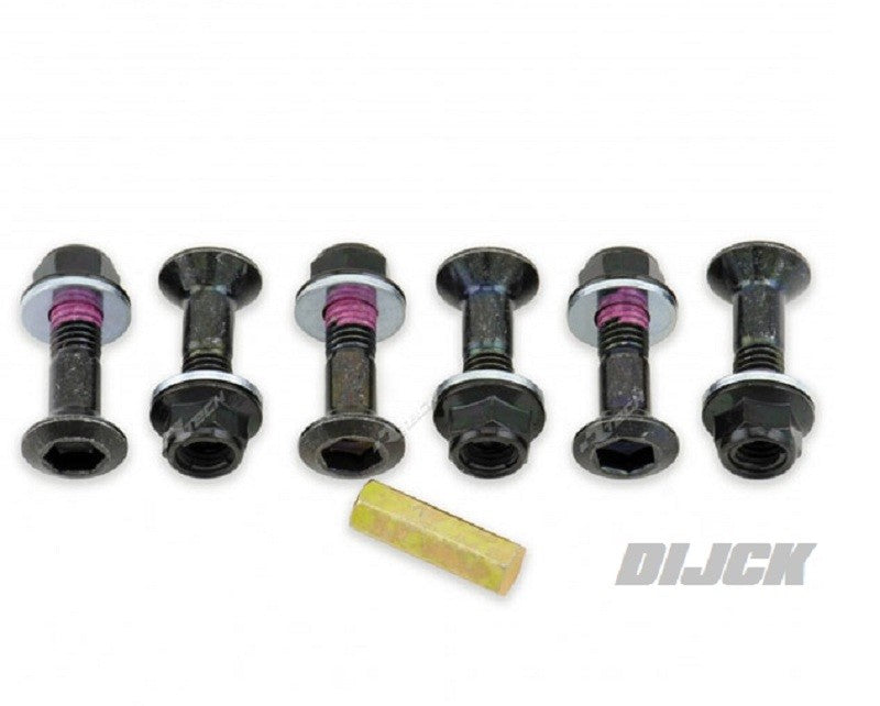 BOLT Sprocket Fastening Kit Black (6 pc)
