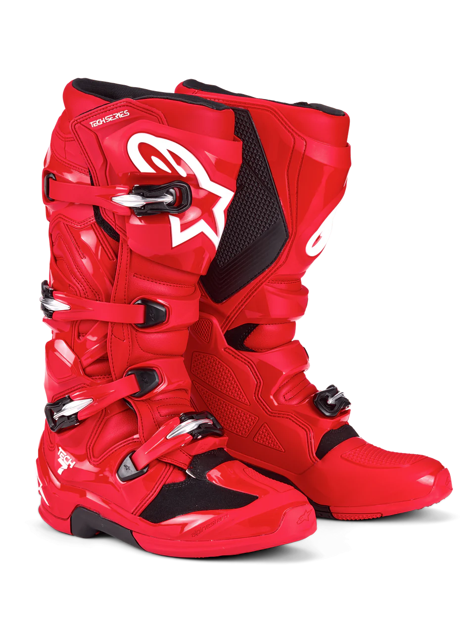 Alpinestars Tech 7 MX-Stiefel Bright Red (2025)