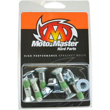 MotoMaster rear sprocket bolts - M8 x 25mm (6pcs) - KTM / Husqvarna / TM / Beta / GasGas / Sherco