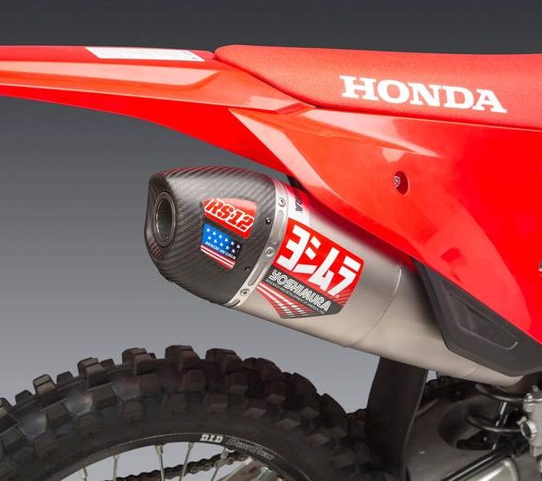 Yoshimura RS12 (RVS) compleet uitlaat systeem / Honda CRF 250R/RX 25-