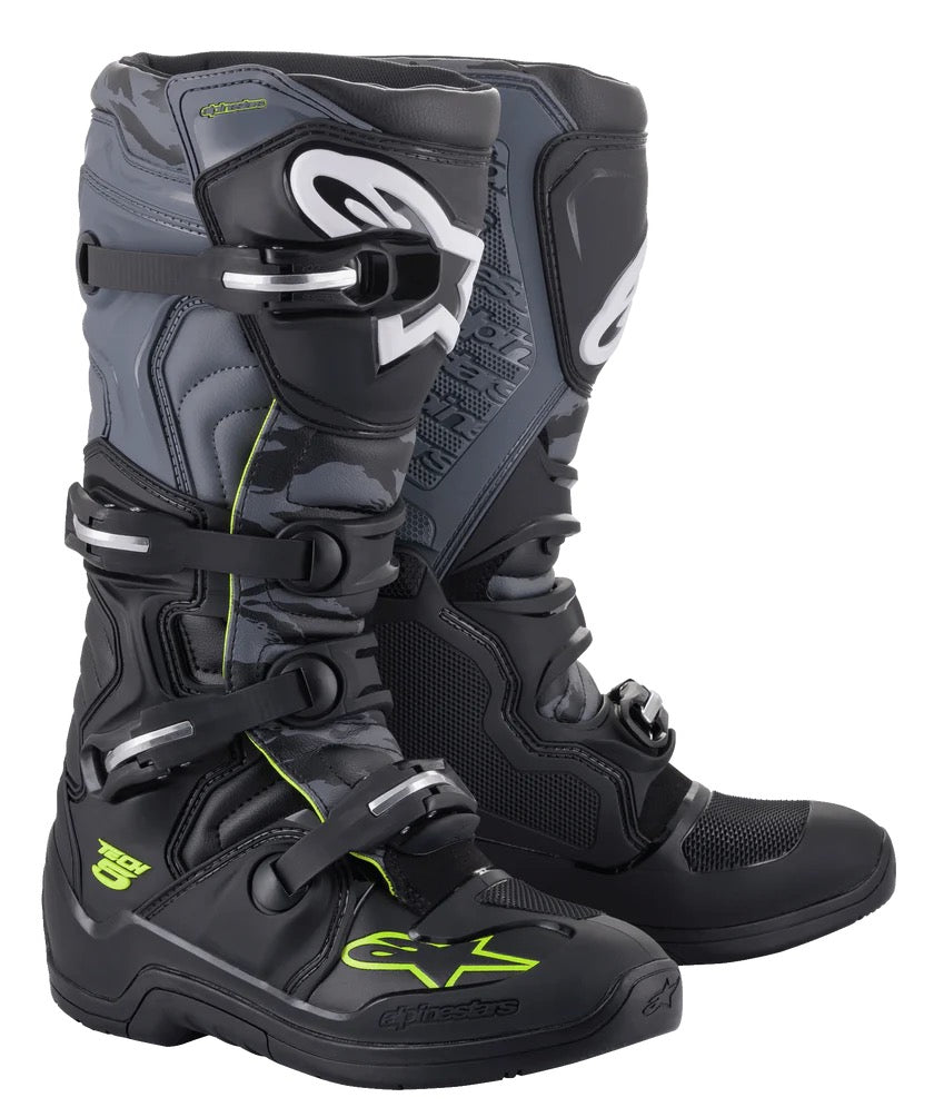 Alpinestars mx laarzen tech 5 grijs/ zwart