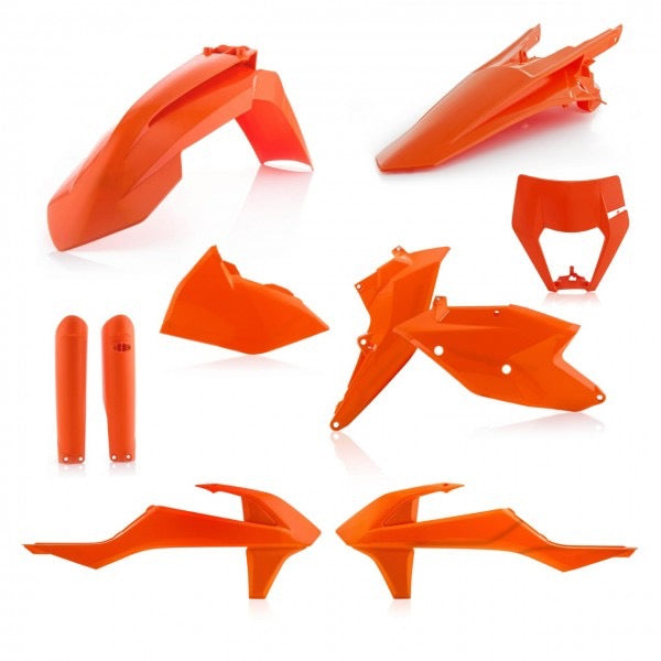 Cycra-Kunststoffbausatz / mit Scheinwerferkunststoff / KTM EXC/EXC-F 250/300/350/450/500 / 17-19 / Mehrere Farben