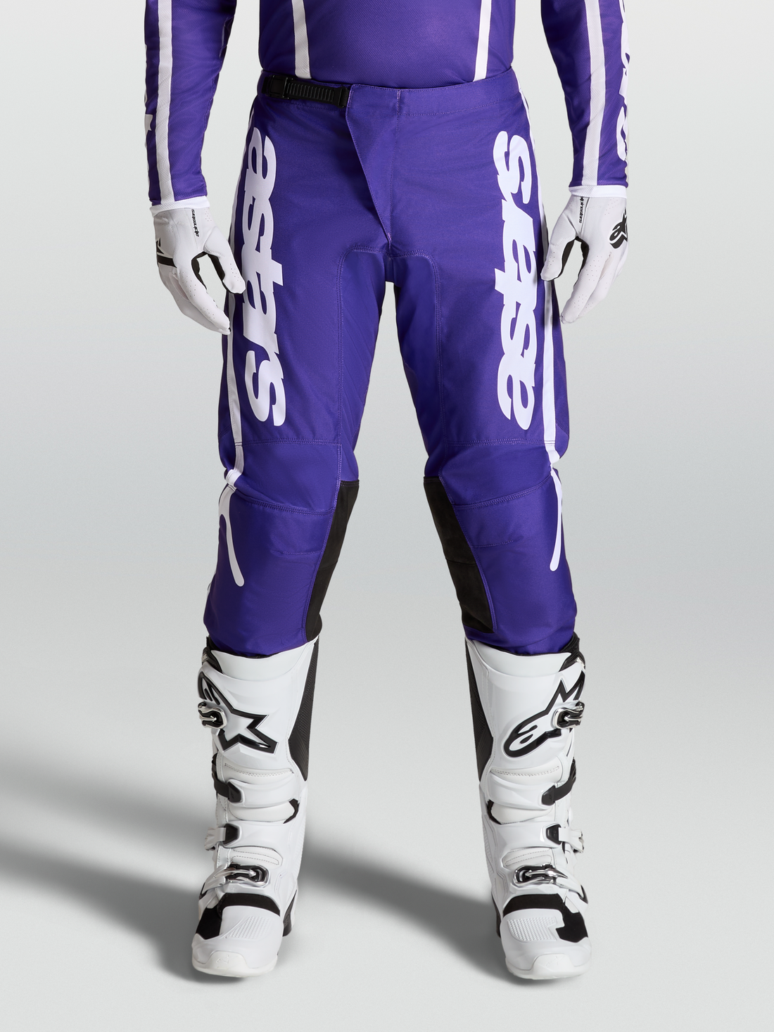 Alpinestars Broek Fluid Apex v2 Donkerblauw/Wit