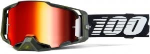 100% Armega Crossbril Soledad – Red mirror lens (2024 collection)