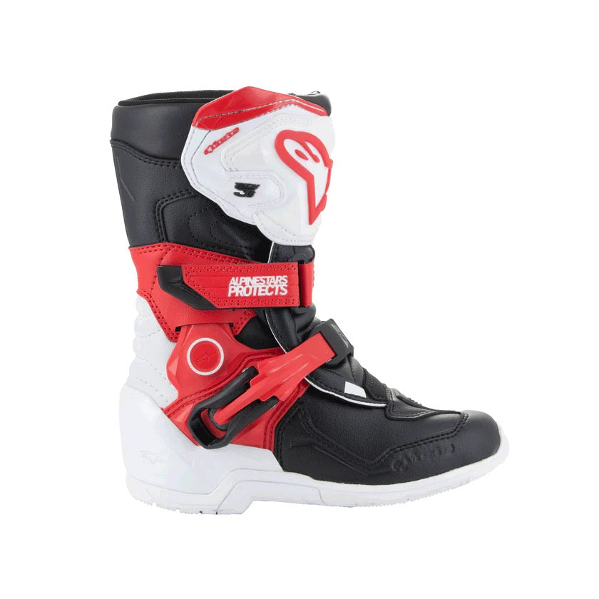 Alpinestar mx laarzen Tech 3s kids rood / zwart