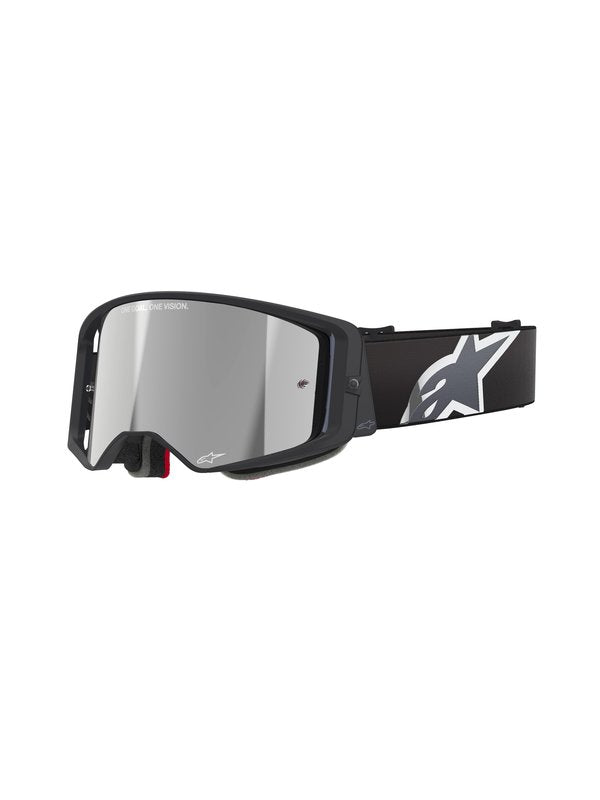 Alpinestars crossbril Supertech CORP Black/ Grey Mirror SILVER