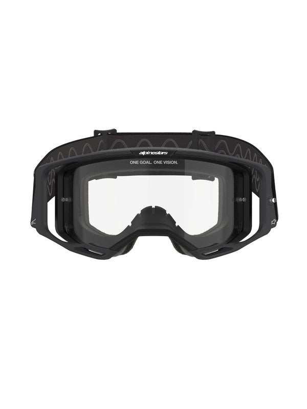 Alpinestars crossbril Vision 8 CORP Black/ Clear