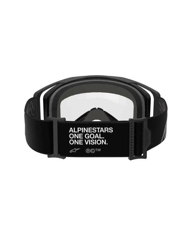 Alpinestars crossbril Vision 8 CORP DUAL PANE Black/ Clear