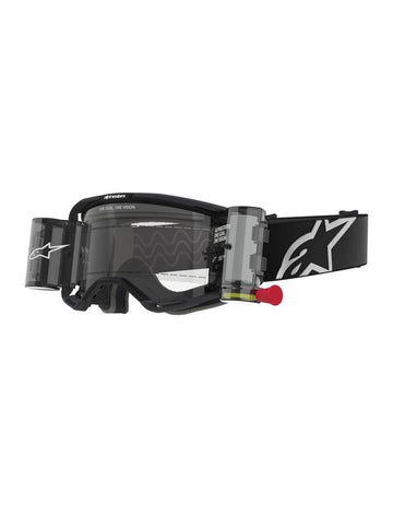 Alpinestars crossbril Vision 8 CORP Black/ Clear ROLL-OFF