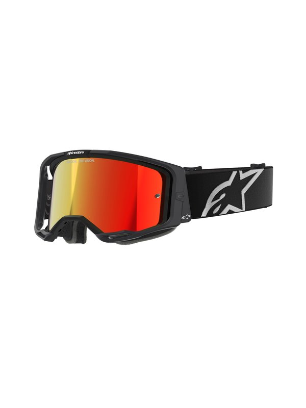 Alpinestars crossbril Vision 8 CORP Black/ Mirror Red/
