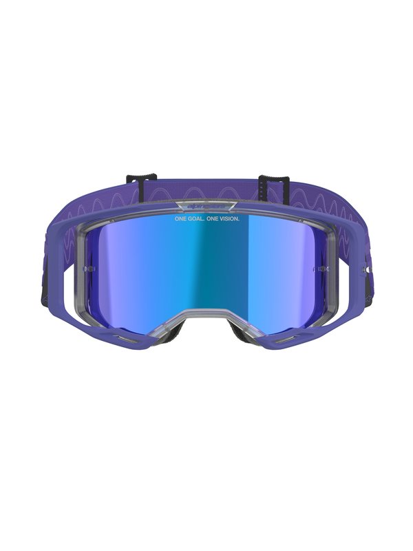 Alpinestars crossbril Vision 8 CORP PURPLE Mirror BLUE