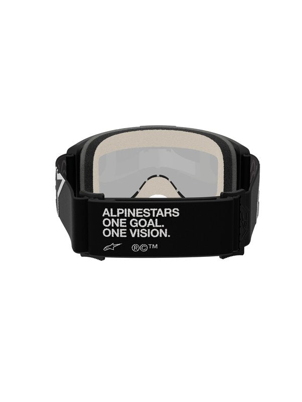 Alpinestars crossbril Vision 5 CORP Black/ Mirror SILVER