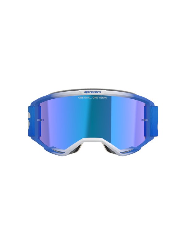 Alpinestars crossbril Vision 5 BLAZE BLUE Mirror BLUE
