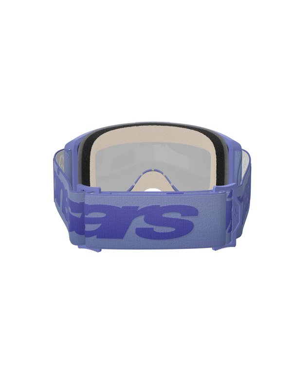 Alpinestars crossbril Vision 5 WORDMARK PURPLE Mirror BLUE