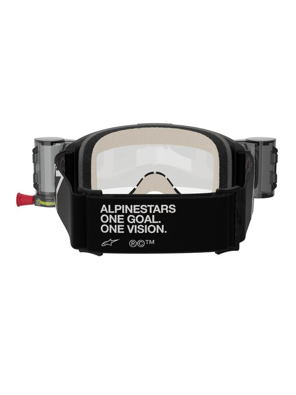 Alpinestars crossbril Vision 5 CORP Black/ Clear ROLL-OFF