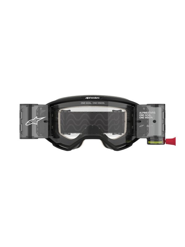 Alpinestars crossbril Vision 5 CORP Black/ Clear ROLL-OFF