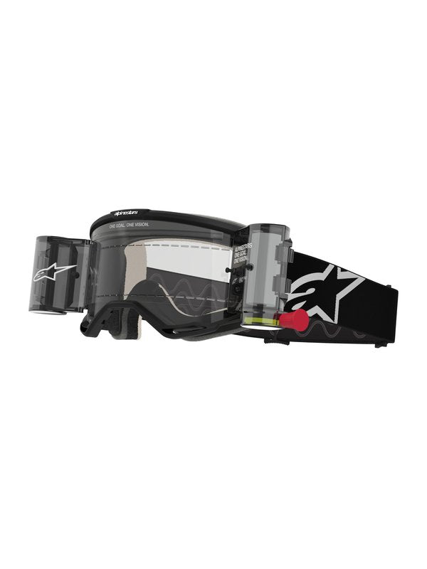 Alpinestars crossbril Vision 5 CORP Black/ Clear ROLL-OFF