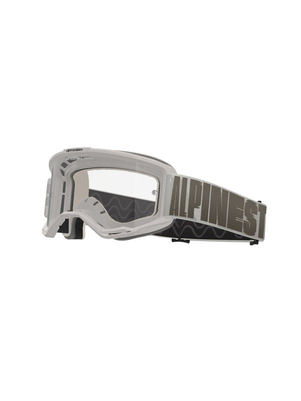 Alpinestars crossbril Vision 5 HOLLOW WIND Clear