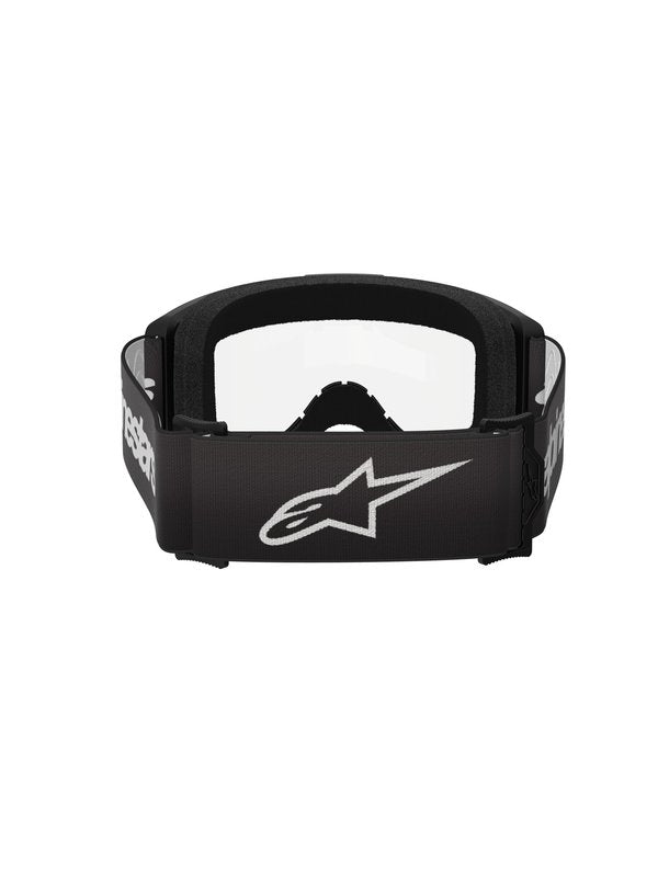 Alpinestars crossbril Vision 3 WORDMARK Black/ Clear