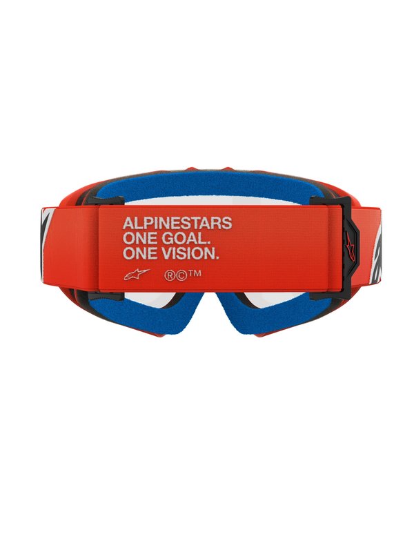 Alpinestars crossbril Vision YOUTH CORP ORANGE Clear