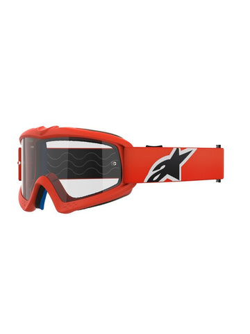 Alpinestars crossbril Vision YOUTH CORP ORANGE Clear