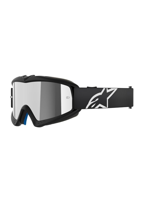 Alpinestars crossbril Vision YOUTH CORP Black/ Mirror SILVER