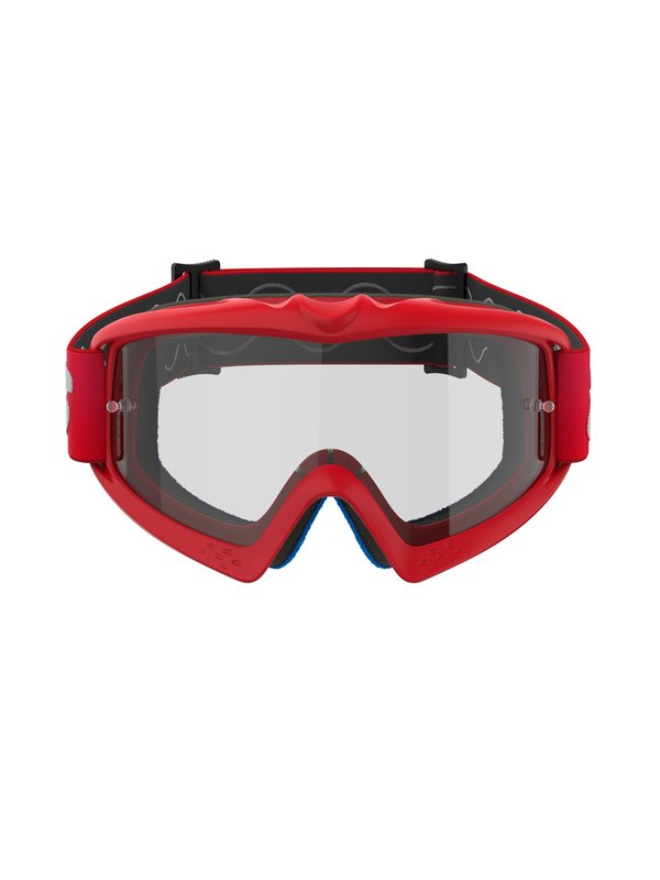 Alpinestars crossbril Vision YOUTH BLAZE Red/ Clear