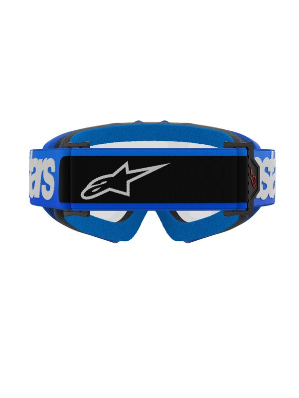Alpinestars crossbril Vision YOUTH BLAZE BLUE Clear